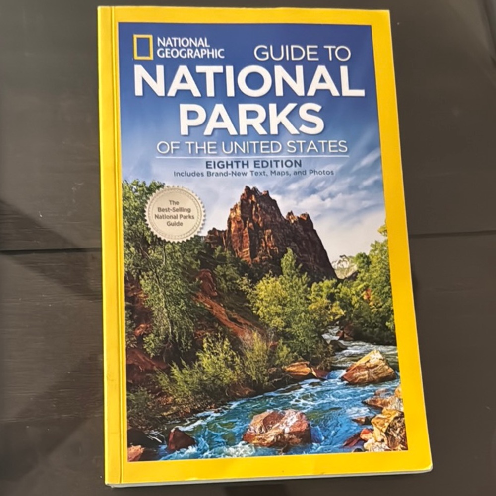 National Geographic Yellow and Blue Guide to U.S. National Parks